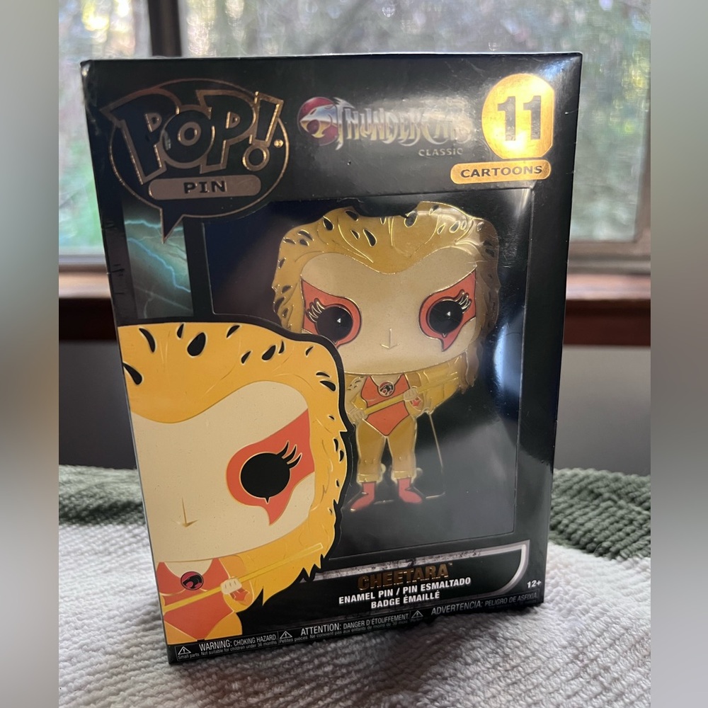 Funko Pop Pin Thundercats #11 Cheetara Enamel Pin Factory Sealed Box